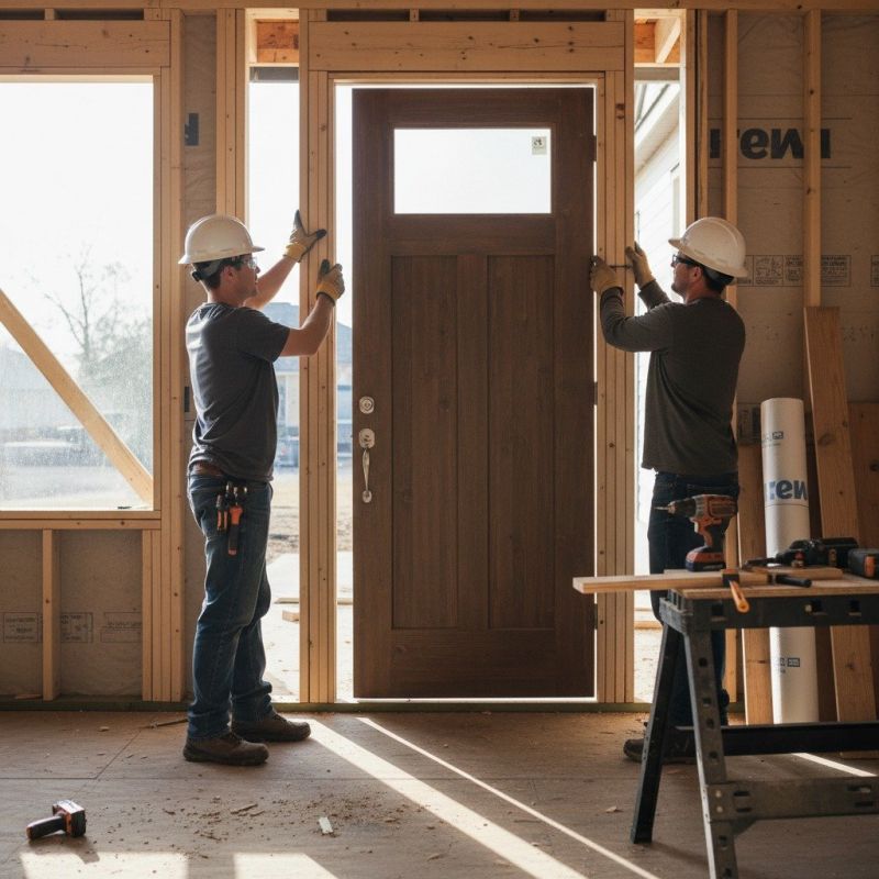 Maple Door Installation